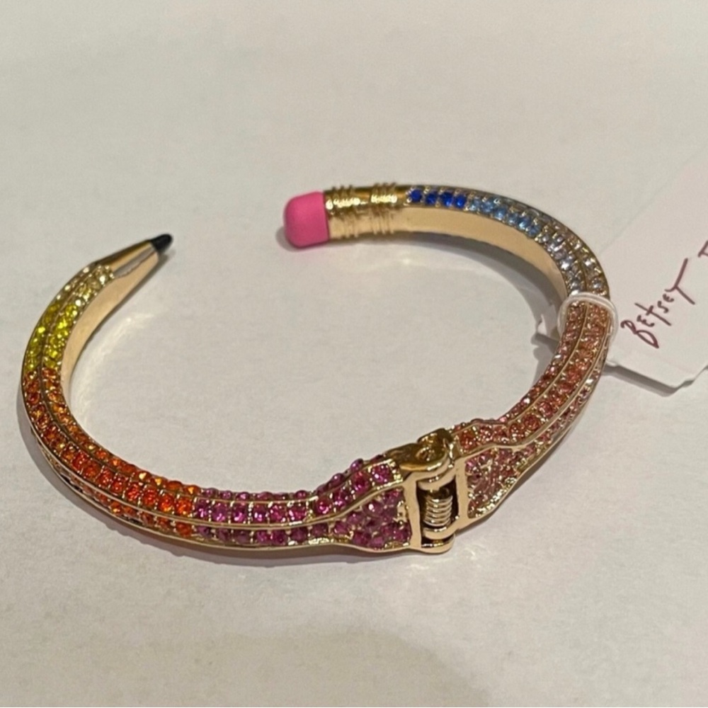 Betsey Johnson Multicolor Pencil Bracelet - Picture 3 of 4